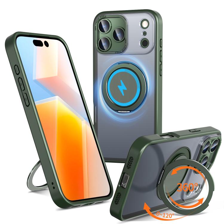 360-degree Rotating MagSafe Magnetic Holder Phone Case