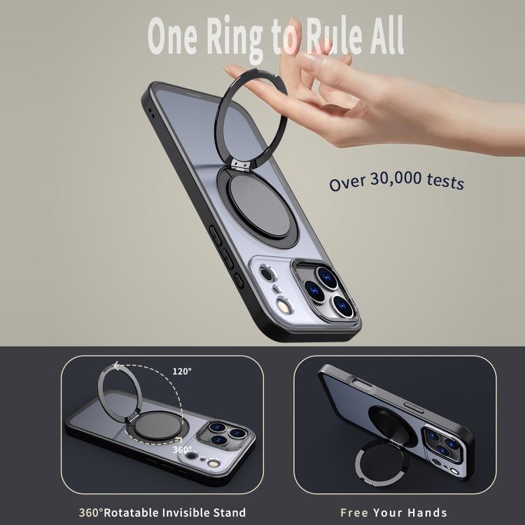 360-degree Rotating MagSafe Magnetic Holder Phone Case