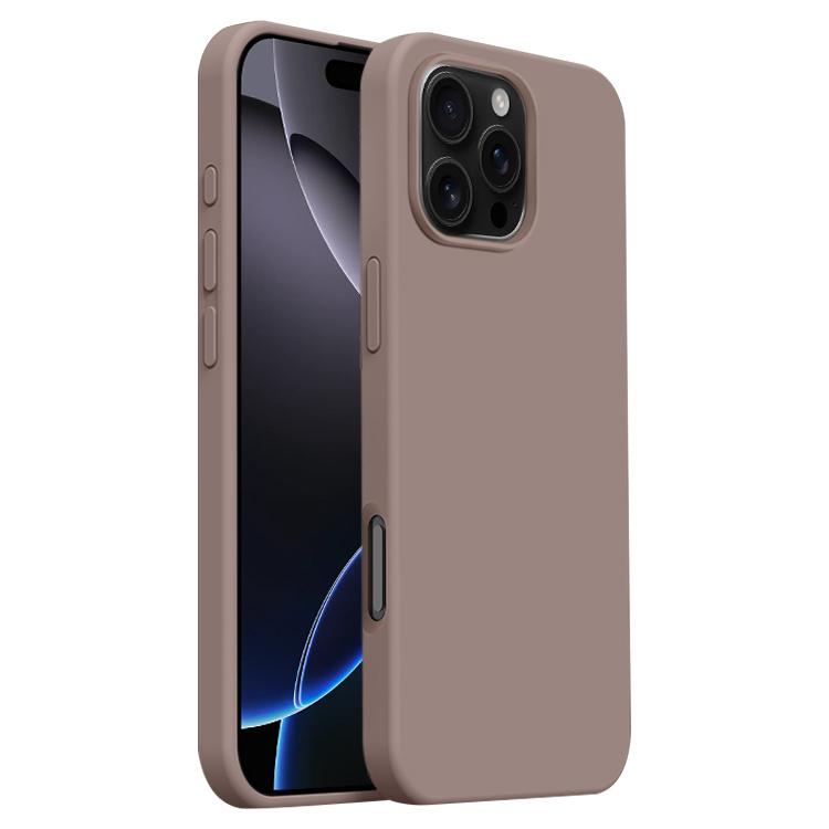 Burom Cloud Sensing Ultra-thin Liquid Silicone Full Coverage Phone Case, For iPhone 16 Pro