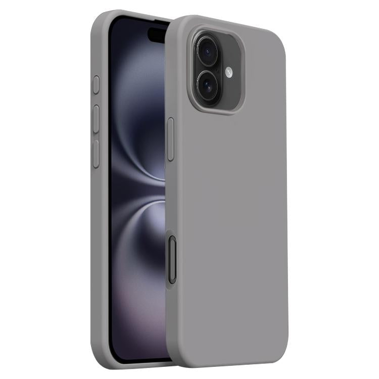 Burom Cloud Sensing Ultra-thin Liquid Silicone Full Coverage Phone Case, For iPhone 16 Plus