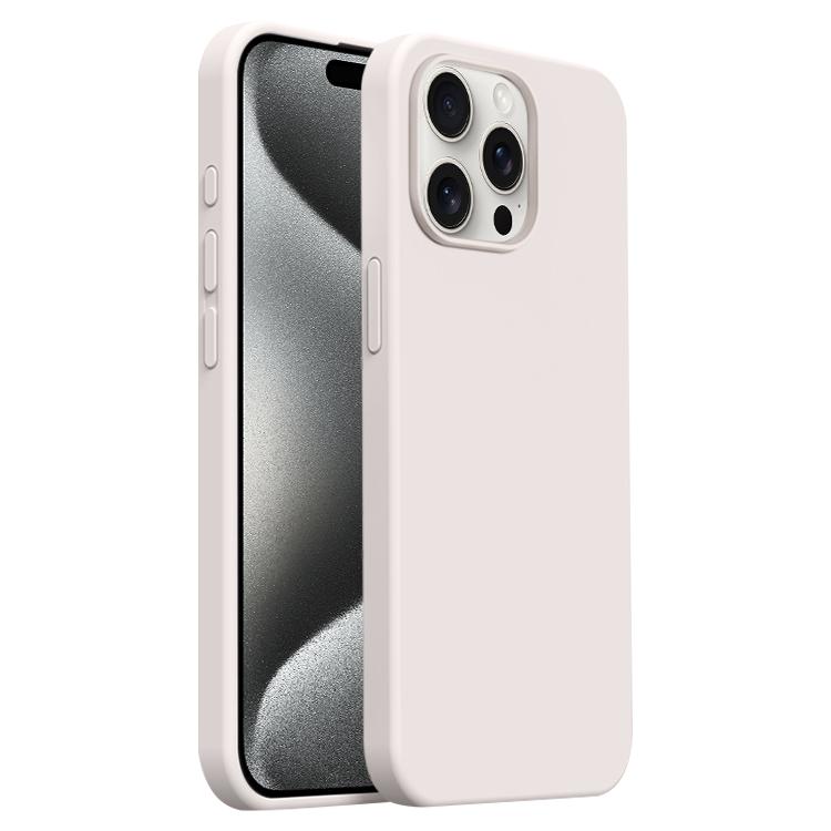 Burom Cloud Sensing Ultra-thin Liquid Silicone Full Coverage Phone Case, For iPhone 15 Pro Max
