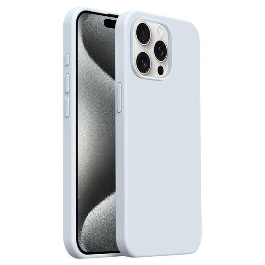 Burom Cloud Sensing Ultra-thin Liquid Silicone Full Coverage Phone Case, For iPhone 15 Pro Max