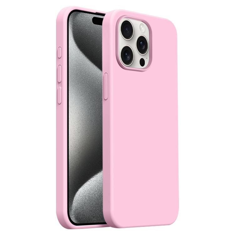 Burom Cloud Sensing Ultra-thin Liquid Silicone Full Coverage Phone Case, For iPhone 15 Pro Max