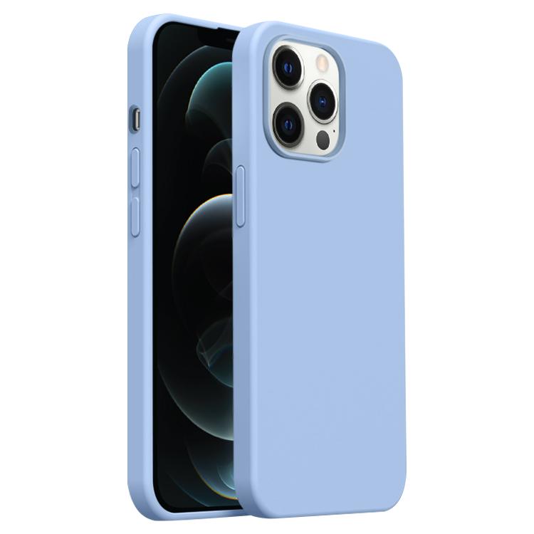 Burom Cloud Sensing Ultra-thin Liquid Silicone Full Coverage Phone Case, For iPhone 12 Pro Max