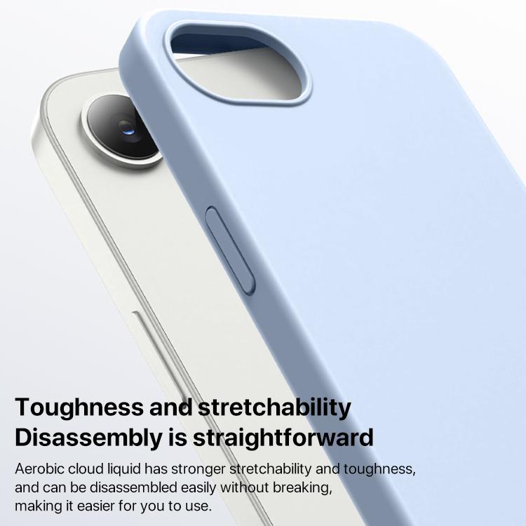 Burom Cloud Sensing Ultra-thin Liquid Silicone Full Coverage Phone Case, For iPhone 16 Pro