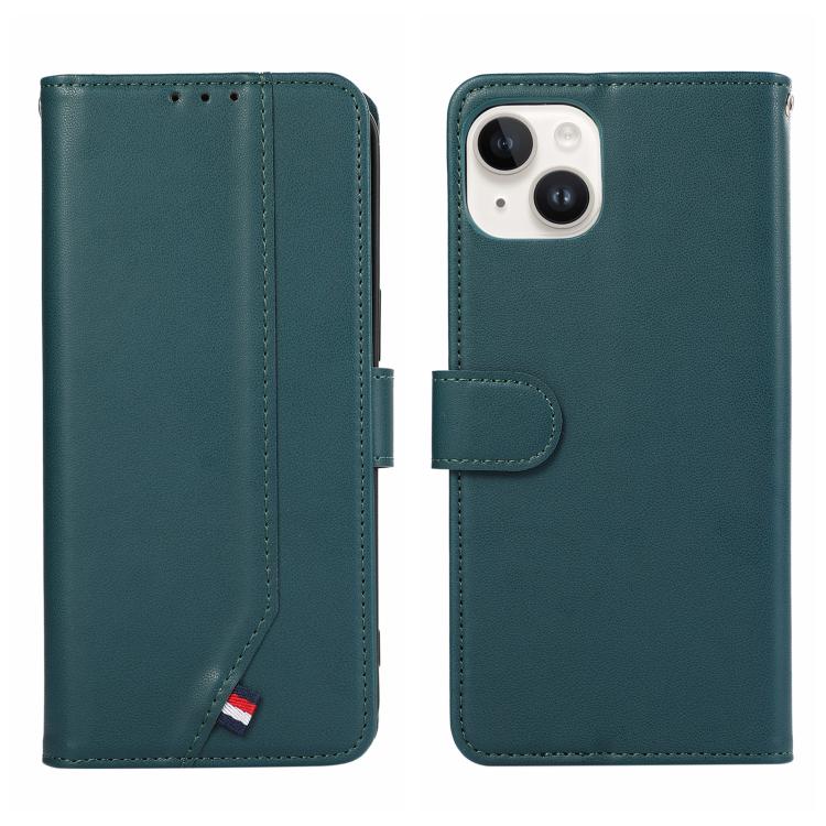 ABEEL Delicate Texture Splicing RFID Leather Phone Case, For iPhone 13 Pro Max, For iPhone 13 Pro, For iPhone 13, For iPhone 12 Pro Max