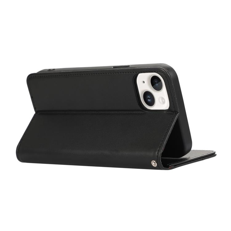 ABEEL Delicate Texture Splicing RFID Leather Phone Case, For iPhone 14 Plus, For iPhone 14, For iPhone 14 Pro, For iPhone 14 Pro Max