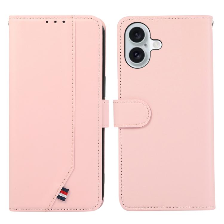 ABEEL Delicate Texture Splicing RFID Leather Phone Case, For iPhone 17 Pro Max, For iPhone 17 Pro, For iPhone 17, For iPhone 17 Air