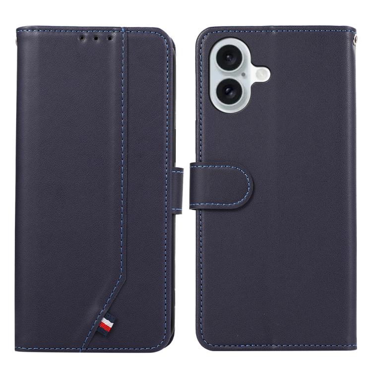 ABEEL Delicate Texture Splicing RFID Leather Phone Case, For iPhone 17 Pro Max, For iPhone 17 Pro, For iPhone 17, For iPhone 17 Air