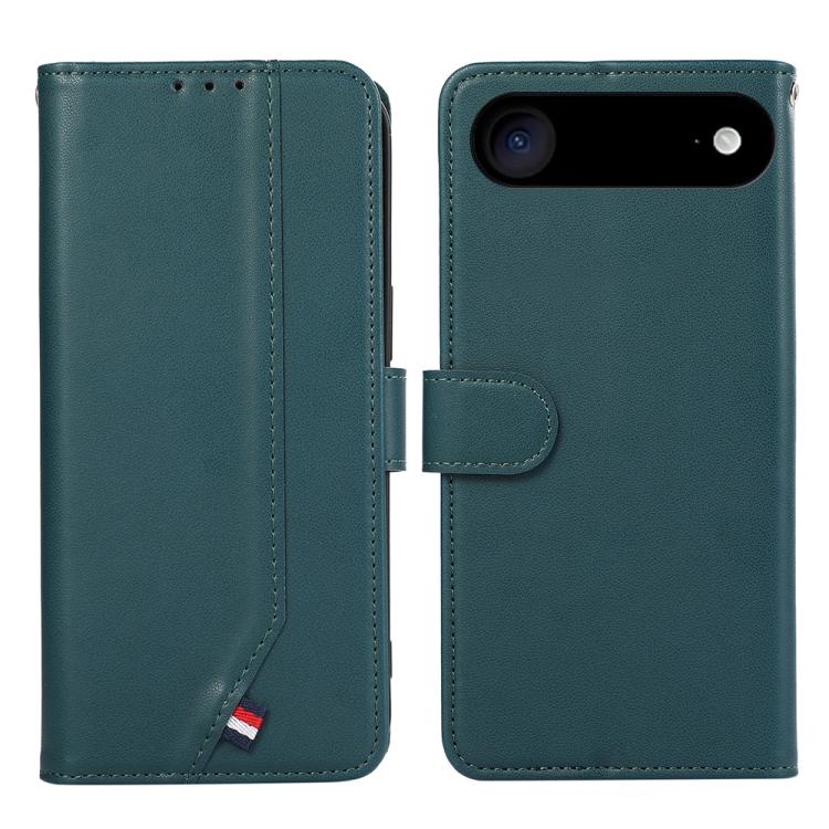 ABEEL Delicate Texture Splicing RFID Leather Phone Case, For iPhone 17 Pro Max, For iPhone 17 Pro, For iPhone 17, For iPhone 17 Air
