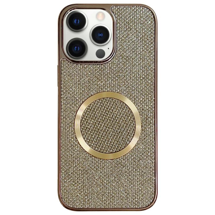 Electroplating PC Glitter Grain MagSafe Phone Case, For iPhone 12, For iPhone 12 Pro Max, For iPhone 12 Pro, For iPhone 11 Pro Max