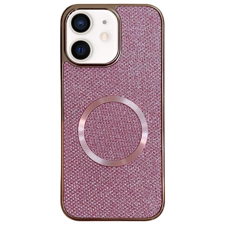 Electroplating PC Glitter Grain MagSafe Phone Case, For iPhone 12, For iPhone 12 Pro Max, For iPhone 12 Pro, For iPhone 11 Pro Max