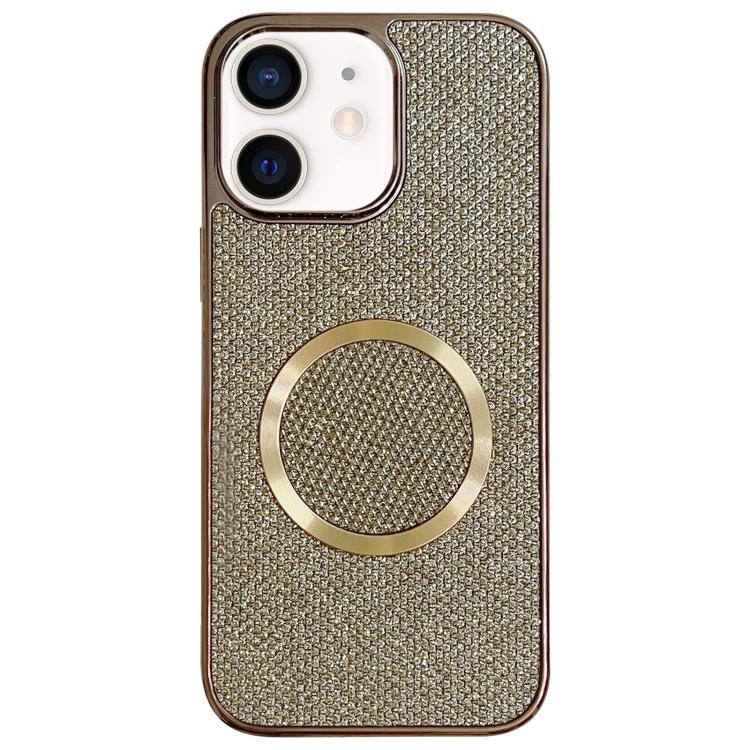 Electroplating PC Glitter Grain MagSafe Phone Case, For iPhone 12, For iPhone 12 Pro Max, For iPhone 12 Pro, For iPhone 11 Pro Max
