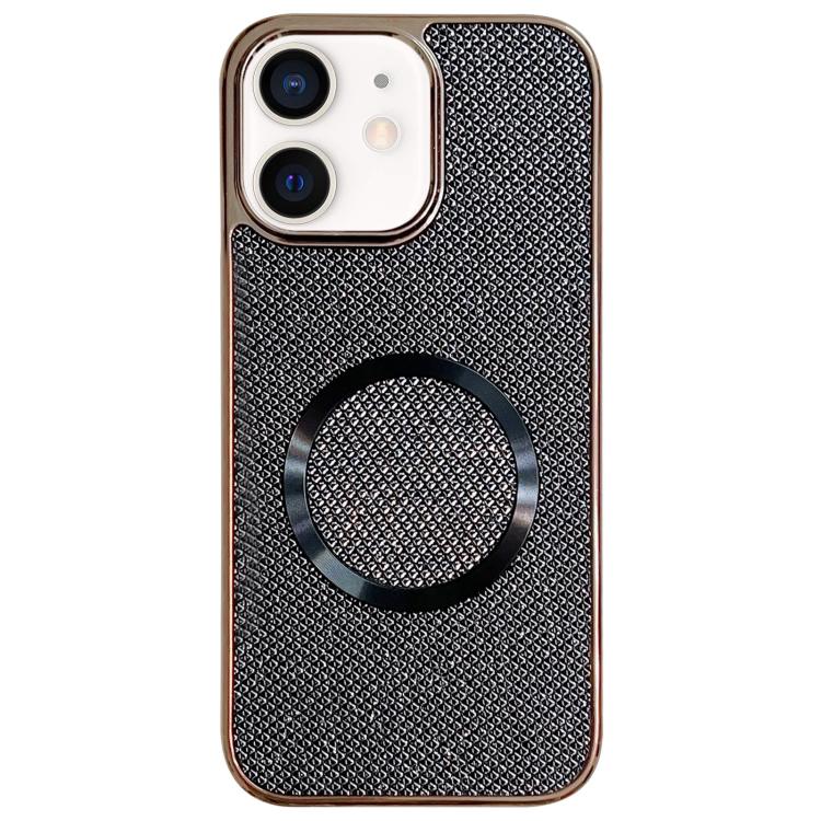 Electroplating PC Glitter Grain MagSafe Phone Case, For iPhone 12, For iPhone 12 Pro Max, For iPhone 12 Pro, For iPhone 11 Pro Max