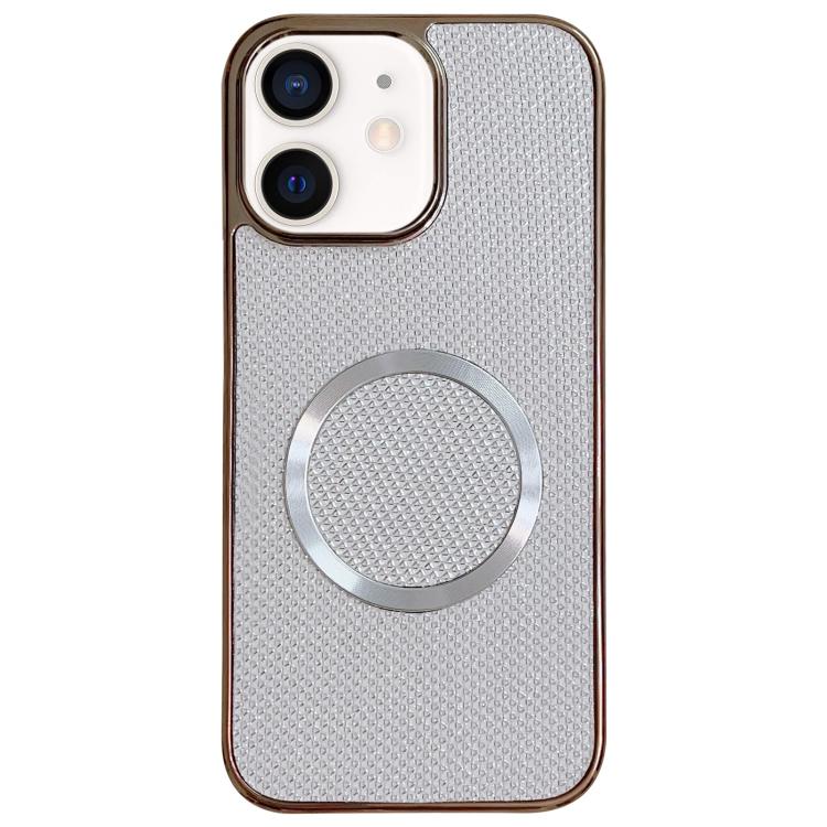 Electroplating PC Glitter Grain MagSafe Phone Case, For iPhone 12, For iPhone 12 Pro Max, For iPhone 12 Pro, For iPhone 11 Pro Max