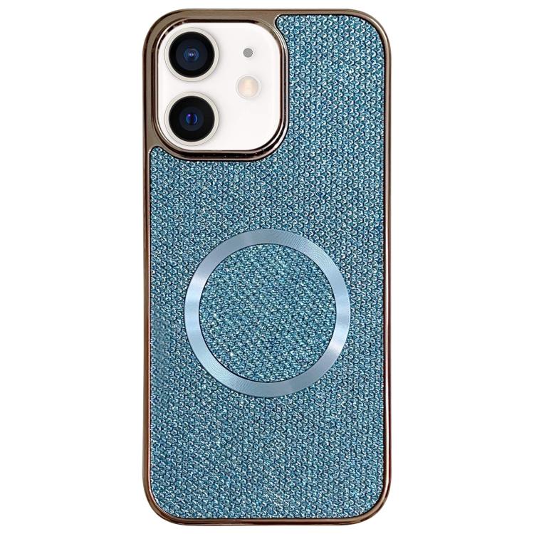 Electroplating PC Glitter Grain MagSafe Phone Case, For iPhone 12, For iPhone 12 Pro Max, For iPhone 12 Pro, For iPhone 11 Pro Max