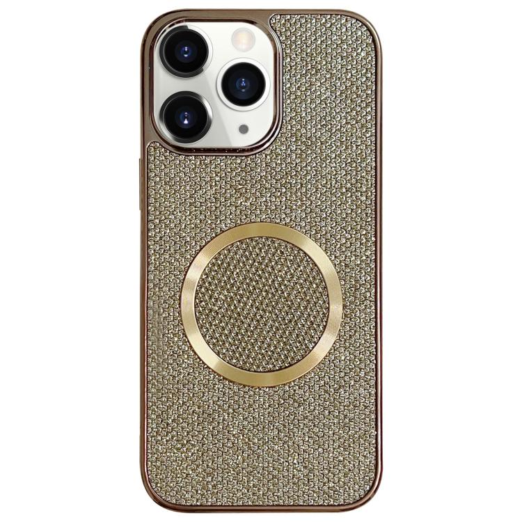 Electroplating PC Glitter Grain MagSafe Phone Case, For iPhone 12, For iPhone 12 Pro Max, For iPhone 12 Pro, For iPhone 11 Pro Max