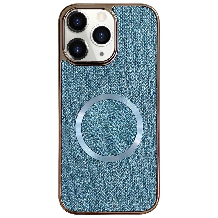 Electroplating PC Glitter Grain MagSafe Phone Case, For iPhone 12, For iPhone 12 Pro Max, For iPhone 12 Pro, For iPhone 11 Pro Max