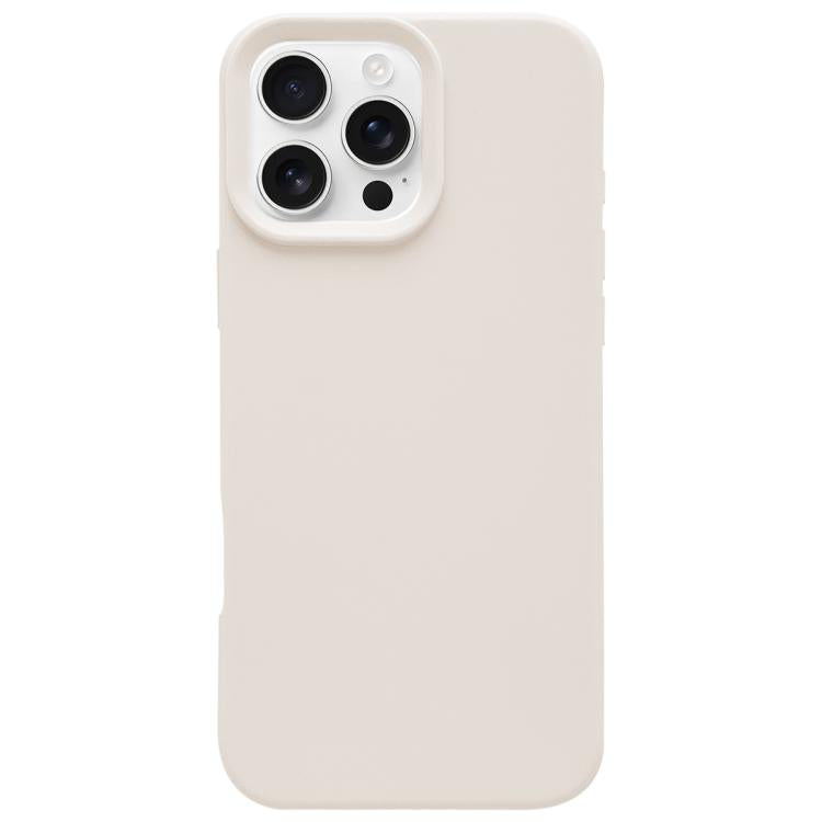 Dopamine Simple Imitation Liquid Silicone Phone Case, For iPhone 16 Pro, For iPhone 16 Plus