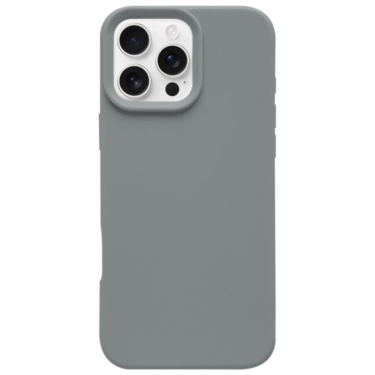 Dopamine Simple Imitation Liquid Silicone Phone Case, For iPhone 16 Pro, For iPhone 16 Plus