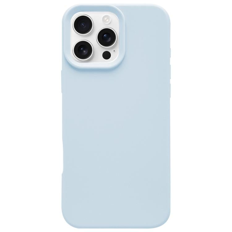 Dopamine Simple Imitation Liquid Silicone Phone Case, For iPhone 16 Pro, For iPhone 16 Plus