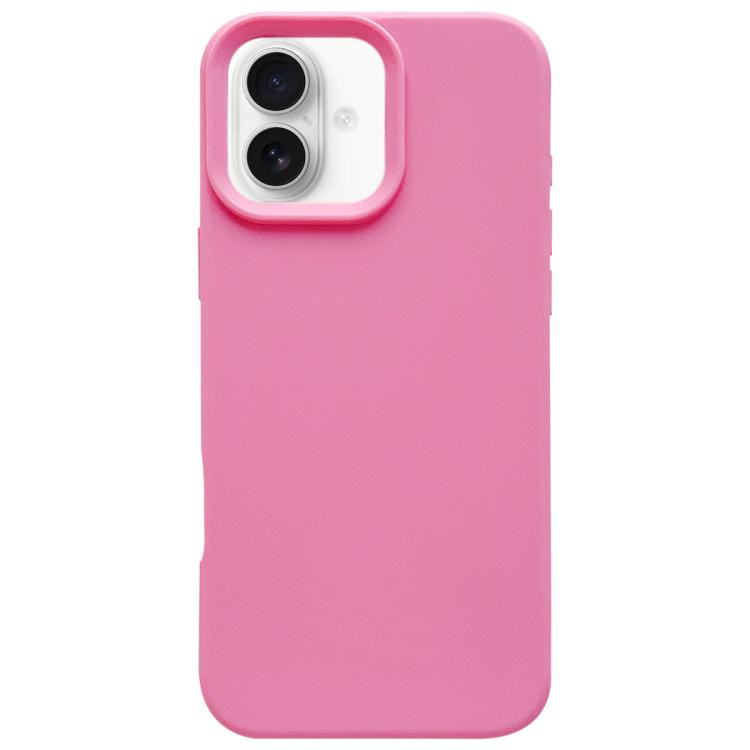 Dopamine Simple Imitation Liquid Silicone Phone Case, For iPhone 16 Pro, For iPhone 16 Plus