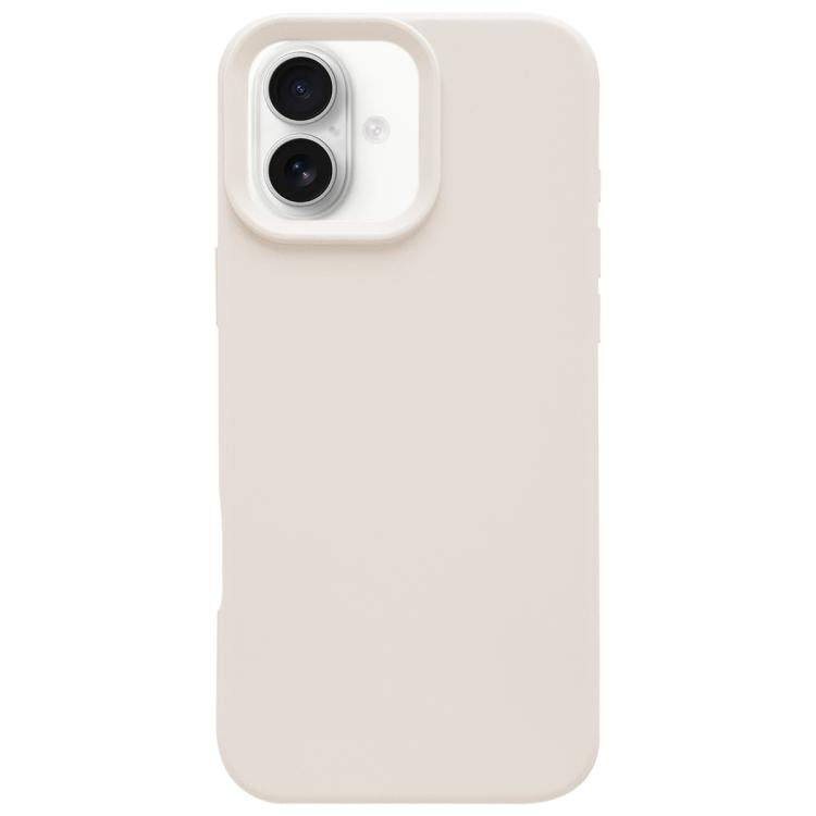 Dopamine Simple Imitation Liquid Silicone Phone Case, For iPhone 16 Pro, For iPhone 16 Plus