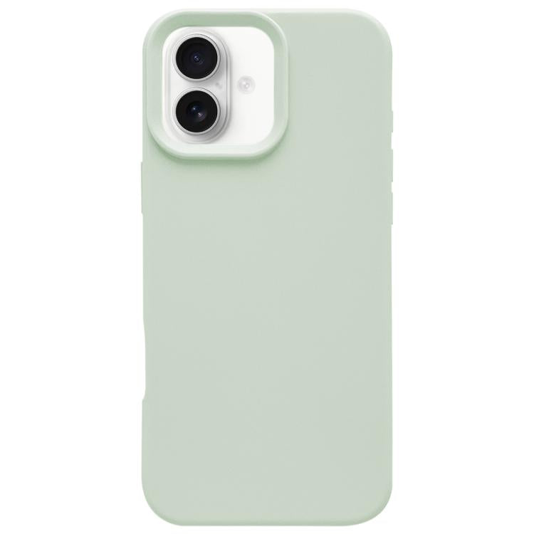Dopamine Simple Imitation Liquid Silicone Phone Case, For iPhone 16 Pro, For iPhone 16 Plus