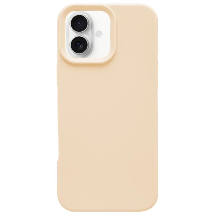 Dopamine Simple Imitation Liquid Silicone Phone Case, For iPhone 16 Pro, For iPhone 16 Plus