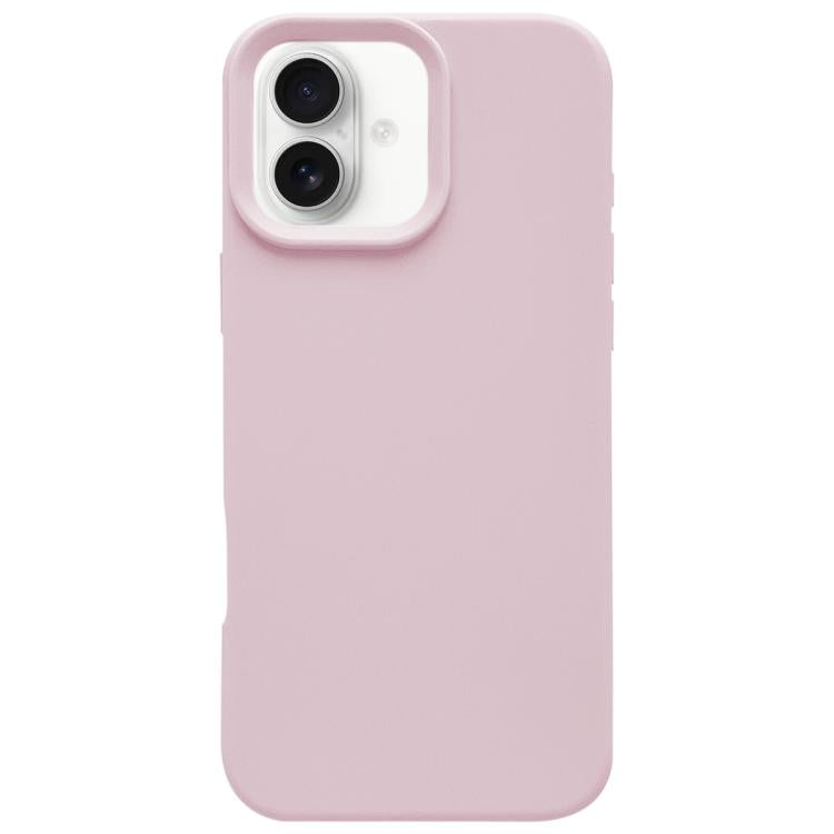Dopamine Simple Imitation Liquid Silicone Phone Case, For iPhone 16 Pro, For iPhone 16 Plus
