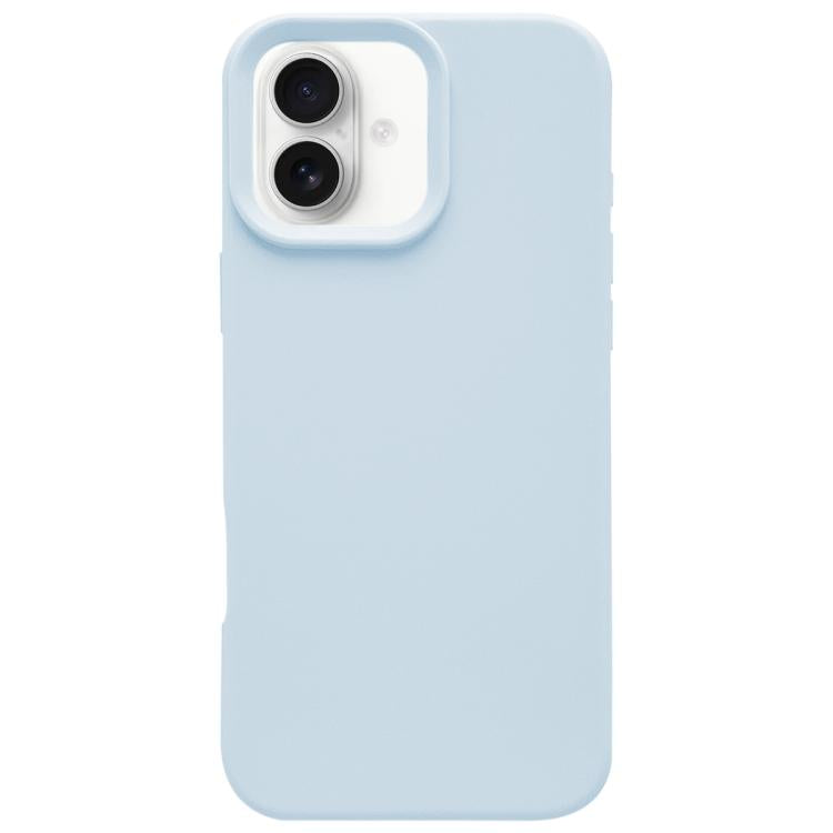 Dopamine Simple Imitation Liquid Silicone Phone Case, For iPhone 16 Pro, For iPhone 16 Plus