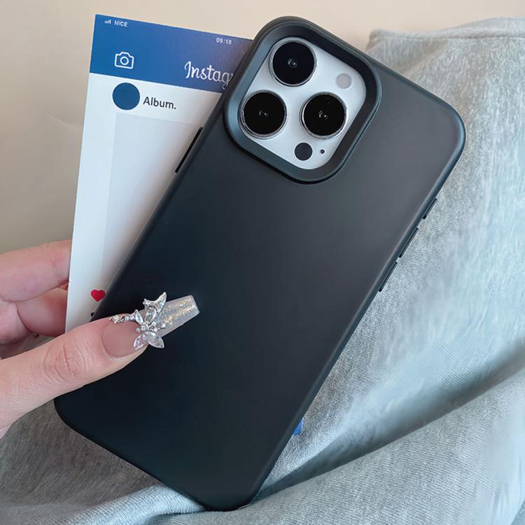 Dopamine Simple Imitation Liquid Silicone Phone Case, For iPhone 16 Pro, For iPhone 16 Plus