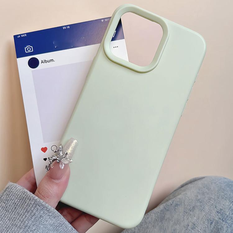 Dopamine Simple Imitation Liquid Silicone Phone Case, For iPhone 16 Pro, For iPhone 16 Plus