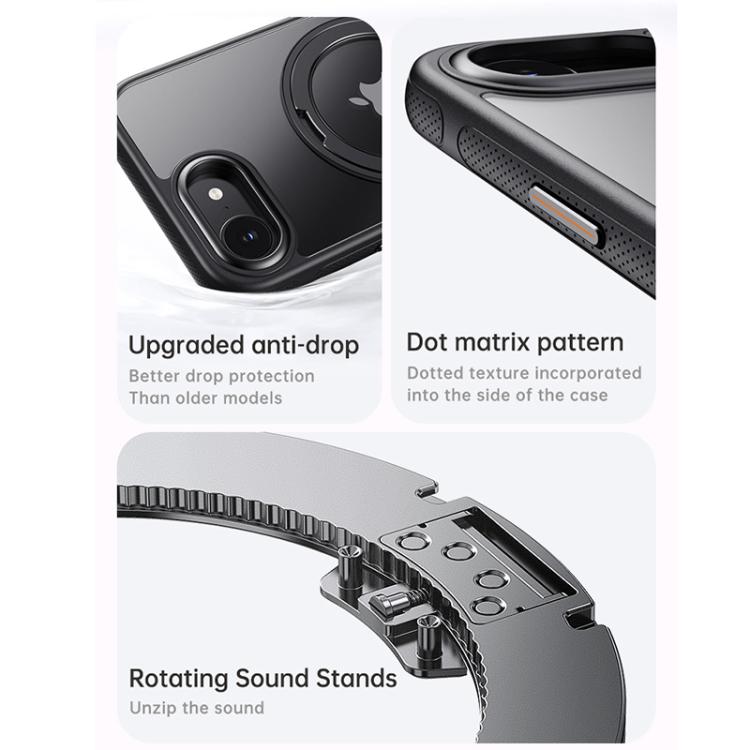 Gear 360 Rotation MagSafe Holder Phone Case