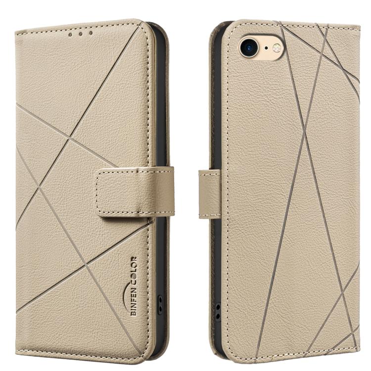 Geometric Pattern RFID Leather Phone Case
