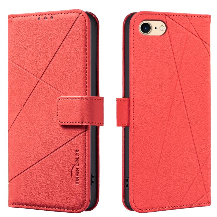 Geometric Pattern RFID Leather Phone Case