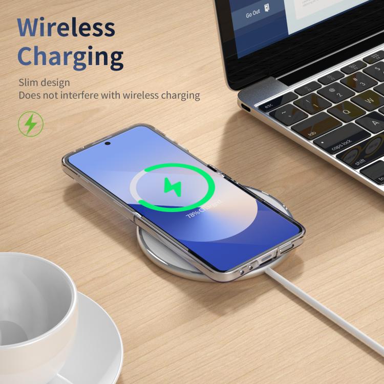 Integrated Ice-feel High-transparency 360-Degree Rotating Stand MagSafe Folding Phone Case