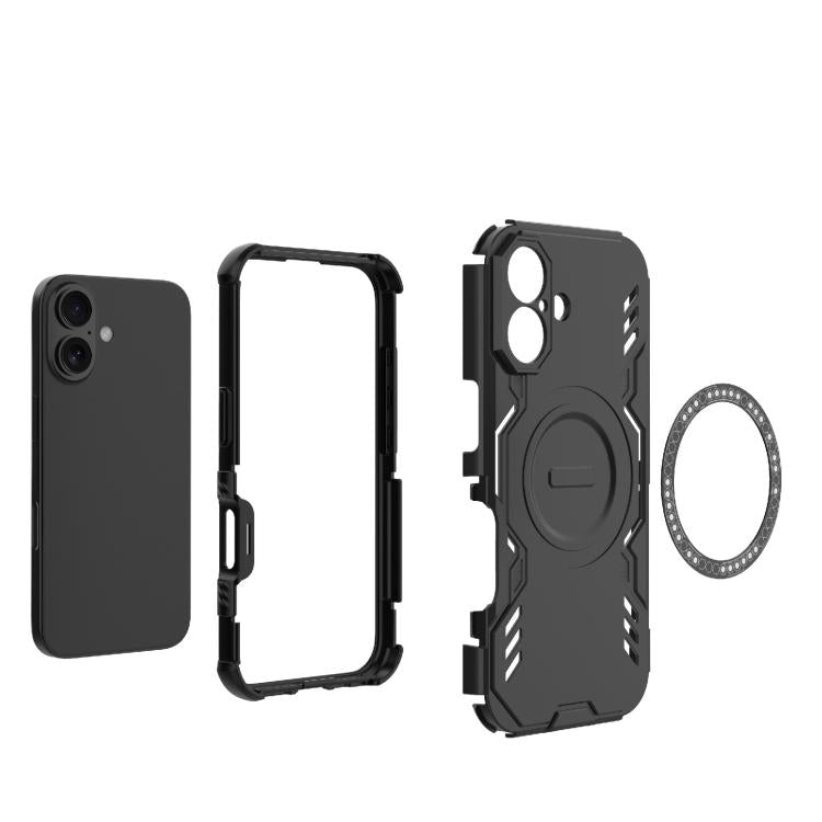 Butterfly Armor MagSafe Magnetic Ring Shockproof Phone Case