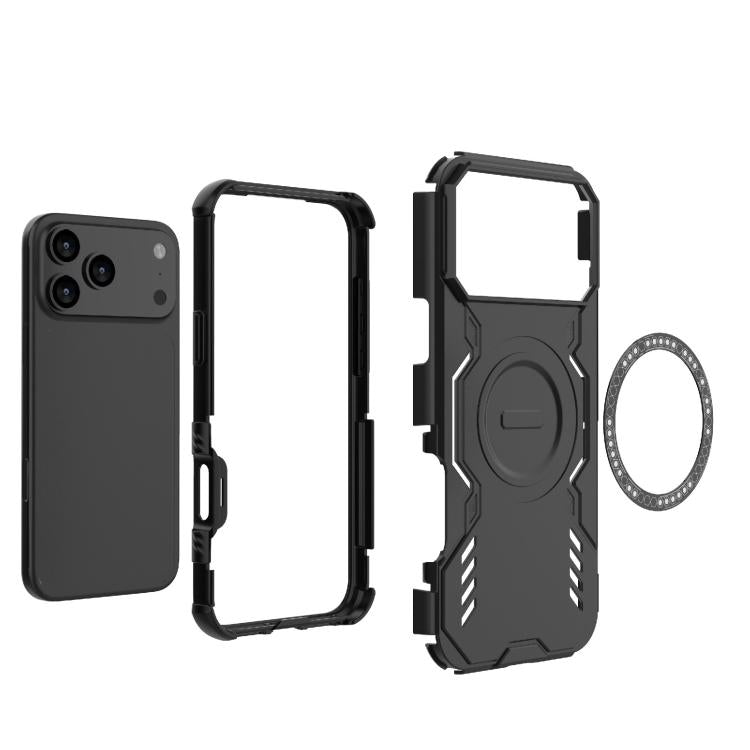 Butterfly Armor MagSafe Magnetic Ring Shockproof Phone Case