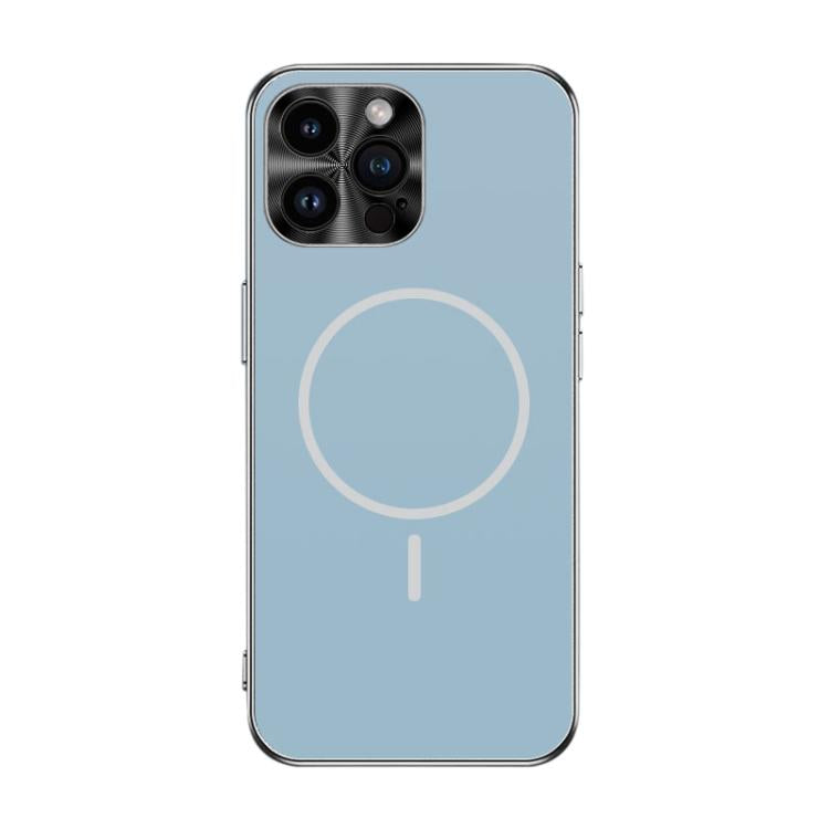 Metal Mens Acrylic PC Thin Circle MagSafe Phone Case
