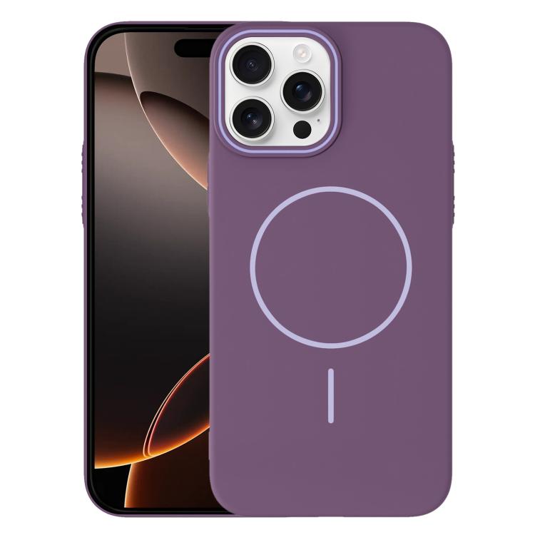 Thin Circle PC Injection MagSafe Phone Case, For iPhone 16e, For iPhone 16 Pro Max, For iPhone 16 Pro
