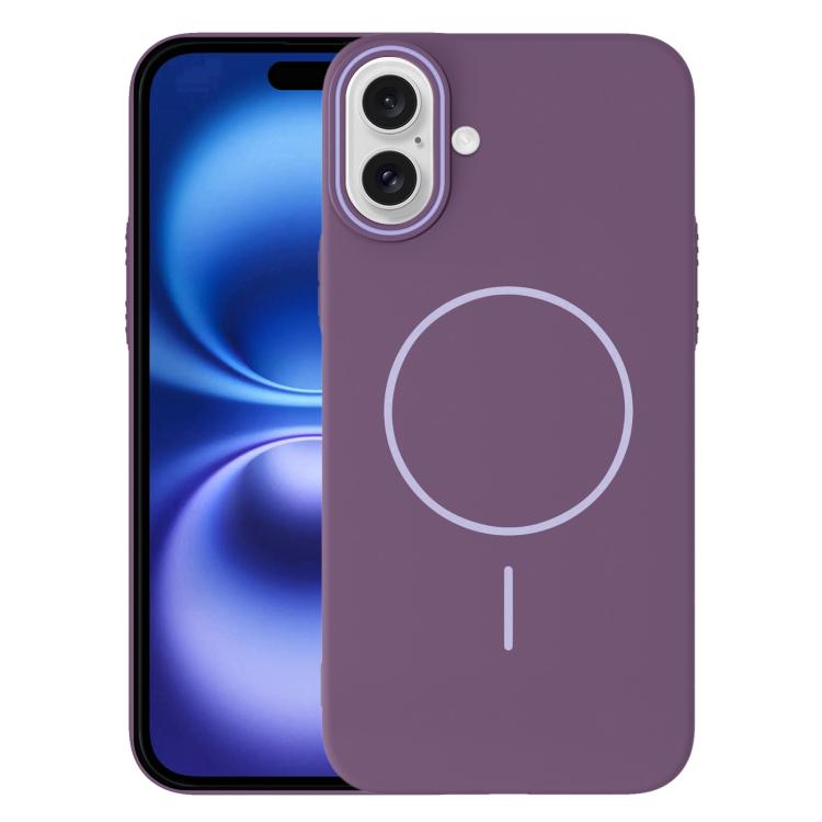 Thin Circle PC Injection MagSafe Phone Case, For iPhone 16 Plus, For iPhone 16, For iPhone 15 Pro Max