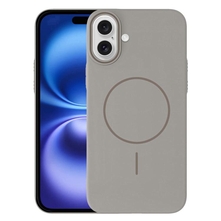 Thin Circle PC Injection MagSafe Phone Case, For iPhone 16 Plus, For iPhone 16, For iPhone 15 Pro Max