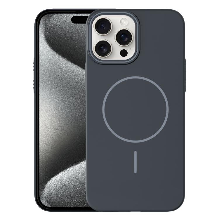 Thin Circle PC Injection MagSafe Phone Case, For iPhone 16 Plus, For iPhone 16, For iPhone 15 Pro Max