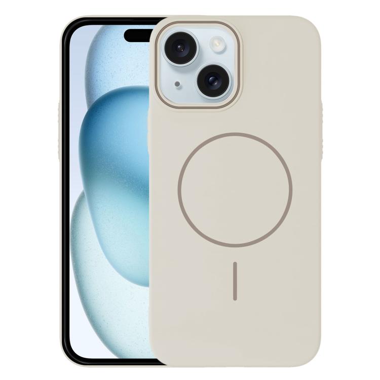 Thin Circle PC Injection MagSafe Phone Case, For iPhone 15 Pro, For iPhone 15 Plus, For iPhone 15