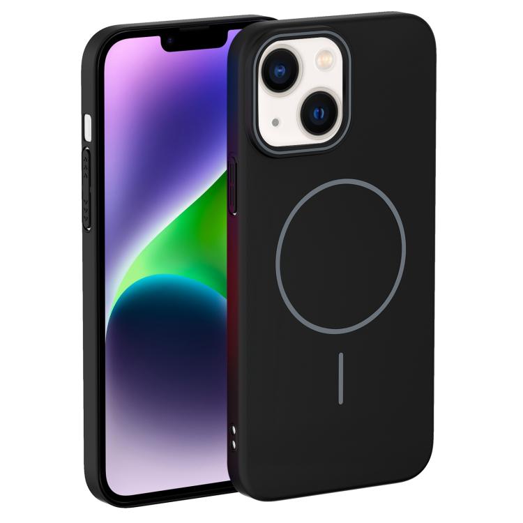 Thin Circle PC Injection MagSafe Phone Case, For iPhone 14 Plus, For iPhone 14, For iPhone 14 Pro