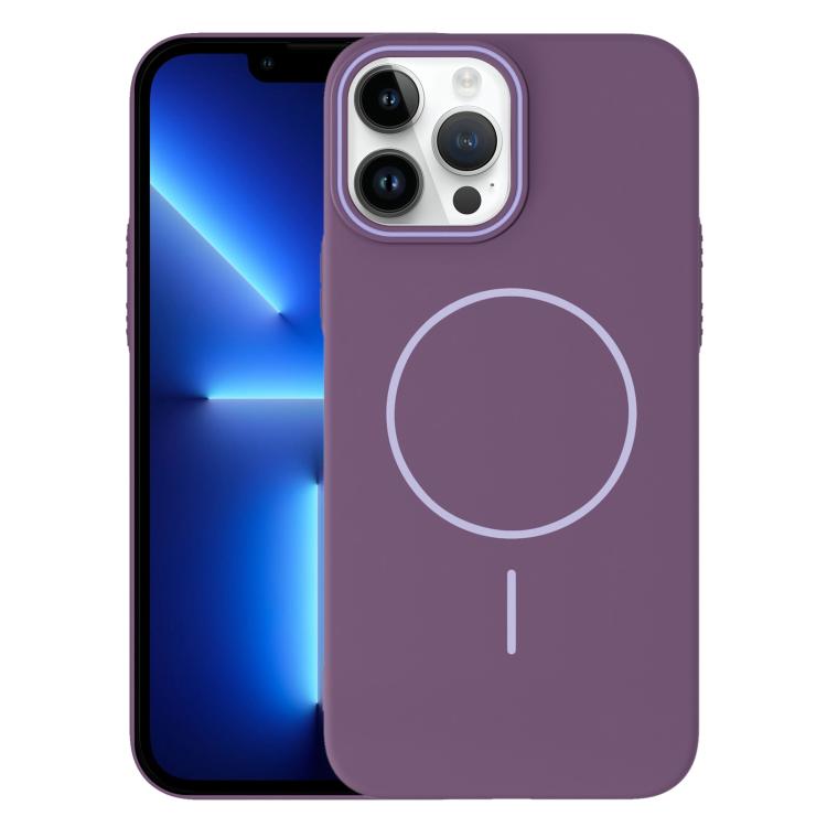 Thin Circle PC Injection MagSafe Phone Case, For iPhone 14 Pro Max, For iPhone 13 Pro Max, For iPhone 13 Pro