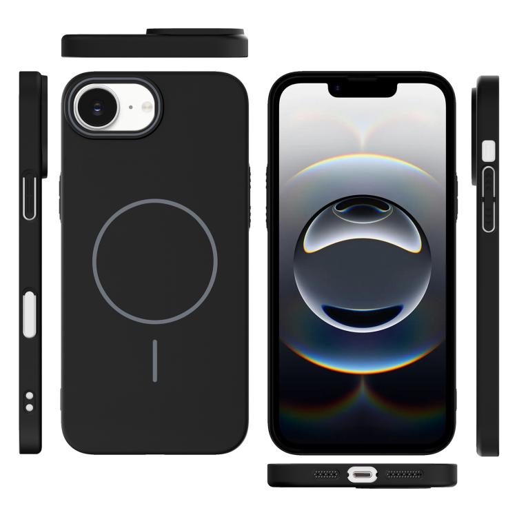 Thin Circle PC Injection MagSafe Phone Case, For iPhone 16e, For iPhone 16 Pro Max, For iPhone 16 Pro