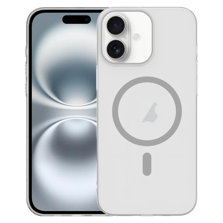 Clear PC Injection MagSafe Phone Case, For iPhone 16e, For iPhone 16 Pro Max, For iPhone 16 Pro, For iPhone 16 Plus