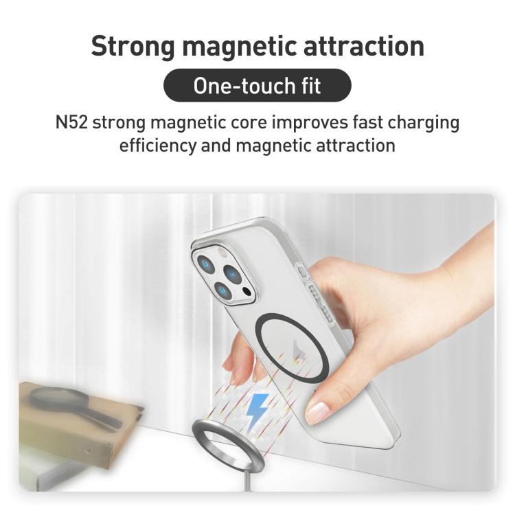 Clear PC Injection MagSafe Phone Case, For iPhone 11, For iPhone 11 Pro